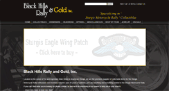 Desktop Screenshot of blackhillsrallyandgold.com